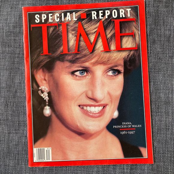 Princess Diana Time Magazine Special Report Sept. 8, 1997 90 Pages - Picture 1 of 3